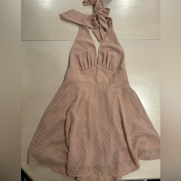 Lulu’s Halter top Skater Dress NWT - Picture 1 of 4